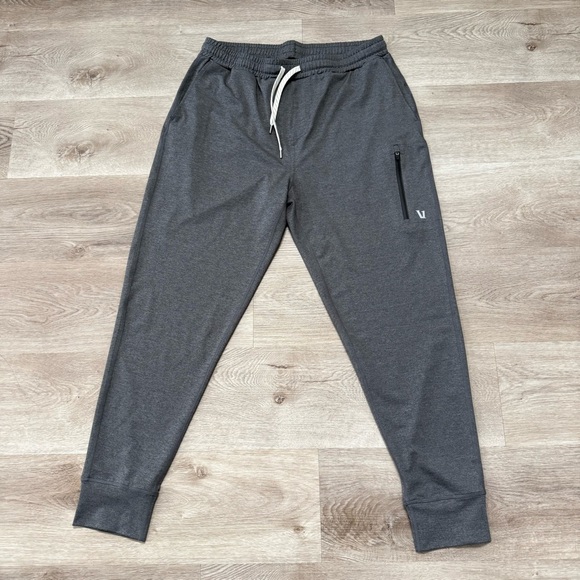 Vuori Sunday Performance Jogger Men’s Size L Charcoal Heather Athletic V416 - Picture 1 of 9